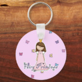 Cute Little Fairy Princess Sleutelhanger (Voorkant)
