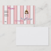 Cute Little  Fairy Princess Visitekaartje (Voorkant / Achterkant)