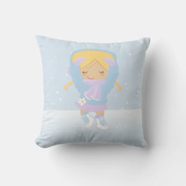Cute Little Figuur Skater Kussen
