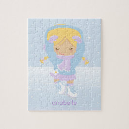 Cute Little Figuur Skater Legpuzzel