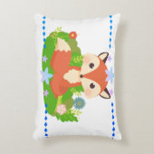 Cute Little Fox Accent Kussen (Voorkant(Verticaal))