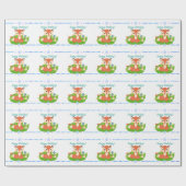 Cute Little Fox Cadeaupapier (Vlak)