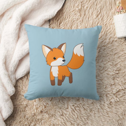 Cute Little Fox Kussen (Deken)