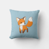 Cute Little Fox Kussen (Voorkant)
