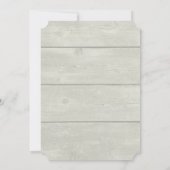 Cute Little Fox kwam tot bloei Kaart (Achterkant)