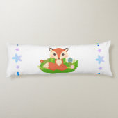 Cute Little Fox Lichaamskussen (Achterkant)