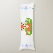 Cute Little Fox Lichaamskussen (Voorkant Verticaal)