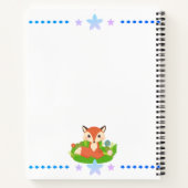 Cute Little Fox Notitieboek (Achterkant)