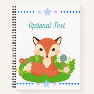 Cute Little Fox Notitieboek