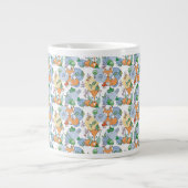Cute Little Fox Pattern Grote Koffiekop (Voorkant)