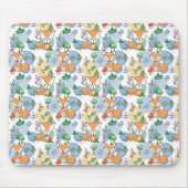 Cute Little Fox Pattern Muismat (Voorkant)