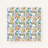 Cute Little Fox Pattern Notitieboek (Voorkant)