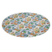 Cute Little Fox Pattern Snijplank (Hoek)