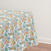 Cute Little Fox Pattern Tafelkleed (Voorbeeld)