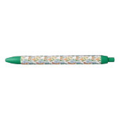 Cute Little Fox Pattern Zwarte Inkt Pen (Voorkant)