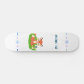 Cute Little Fox Persoonlijk Skateboard (Horizontaal)