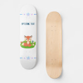 Cute Little Fox Persoonlijk Skateboard (Voorkant)