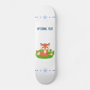 Cute Little Fox Persoonlijk Skateboard