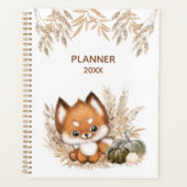 Cute Little Fox Planner (Voorkant)