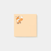 Cute Little Fox Post-it® Notes (Voorkant)