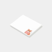 Cute Little Fox Post-it Notes (Schuin)