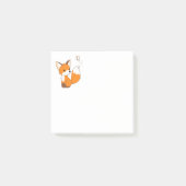 Cute Little Fox Post-it® Notes (Voorkant)