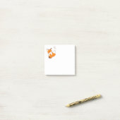 Cute Little Fox Post-it® Notes (Op bureau)