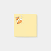 Cute Little Fox Post-it® Notes (Voorkant)