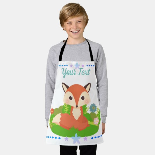 Cute Little Fox Schort (Gedragen)
