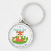 Cute Little Fox Sleutelhanger (Voorkant)