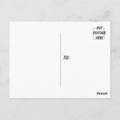 Cute Little Frog Amphibian Natuur Briefkaart (Achterkant)