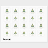 Cute Little Frog Birthday Gift Labels (Vel)