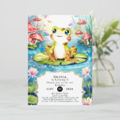 Cute Little Frothday Kaart (Staand voorkant)