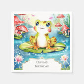 Cute Little Frothday Servet (Voorkant)