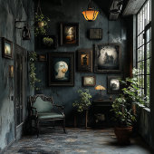 Cute Little Ghost Art -  Halloween Poster