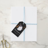 Cute Little Ghost Halloween Baby shower Bedankt Cadeaulabel (Met Touw)