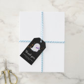 Cute Little Ghost Halloween Baby shower Bedankt Cadeaulabel (Met Touw)