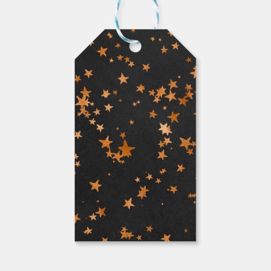 Cute Little Ghost Halloween Baby shower Bedankt Cadeaulabel (Achterkant)