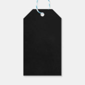 Cute Little Ghost Halloween Baby shower Dank Favo Cadeaulabel (Achterkant)