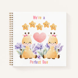 Cute Little Giraffe Notitieboek | We zijn een perf