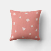 Cute Little Girl Hamster Pink Kussen (Achterkant)