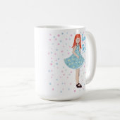 Cute Little Girl Mok "Ginger's Rule" (Voorkant rechts)