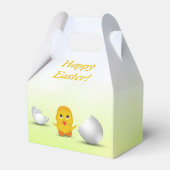 Cute Little Happy Easter Baby Chick Bedankdoosjes (Achterkant)