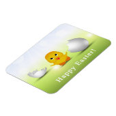 Cute Little Happy Easter Baby Chick Magneet (Linkerzijde)