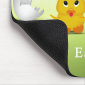 Cute Little Happy Easter Baby Chick Muismat (Hoek)