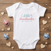 Cute Little Heartbreaker: Adorable Valentine's Day Romper