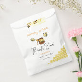 Cute Little Honeybee With Sweet Honey Baby Shower Bedankzakje (Gezegeld)