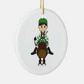 Cute Little Jockey Ornament (Rechts)