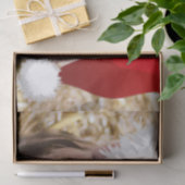 Cute Little Kerstpiglet Tissuepapier (Geschenk)