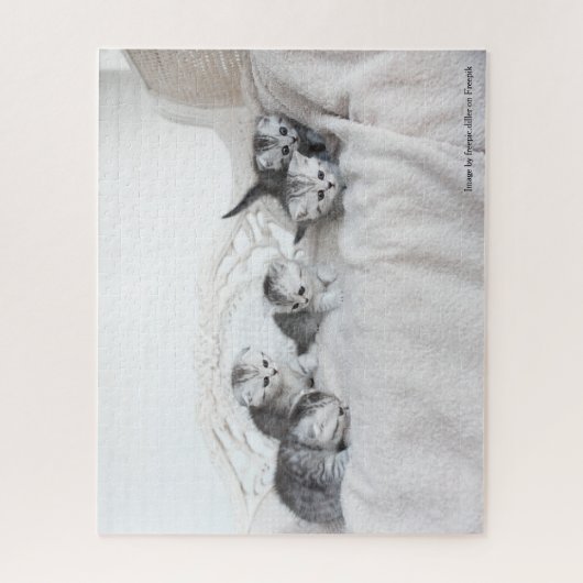 Cute Little Kittens Legpuzzel (Verticaal)